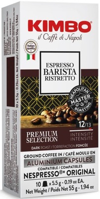 Kapsułki do Nespresso Kimbo Espresso Barista Ristretto 10