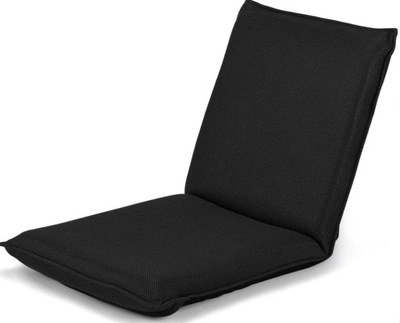 Regulowane krzesło podłogowe 47 x 44 x 53 cm czarne