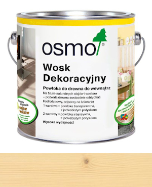 Osmo 3136 Wosk dekoracyjny,olej 2,5L Brzoza