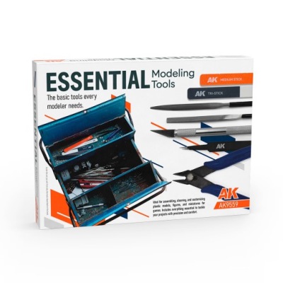 AK Interactive 9559 Essential Modeling Tools zestaw narzędzi modelarskich