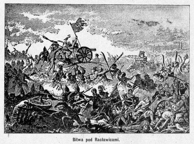 druk 1894 W. Eljasz / Bitwa pod Racławicami w 1794