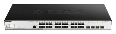 D-Link DGS-1210-28P/ME/E łącza sieciowe Zarządzany L2/L3 Gigabit Ethernet (