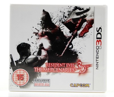 RESIDENT EVIL 3D THE MERCENARIES 3DS