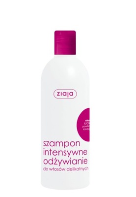 ZIAJA szampon, intensywne odżywianie, 400 ml