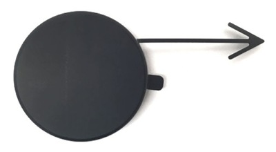 Заглушка вушко фаркоп бампера vw cc aso фото №1