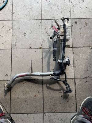 Vw audi 3.0 tdi радиатор выхлопных газов egr 059131508cp 059131477m 059131509at фото №1