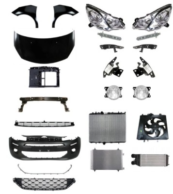 Citroen ds3 10-15 бампер pas крила фото №1