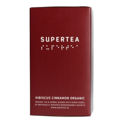 Herbata Supertea Hibiscus Cinnamon Organic