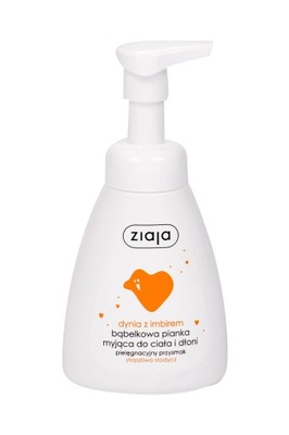 Ziaja Pumpkin With Ginger Hands & Body Foam Wash Mydło w płynie 250 ml