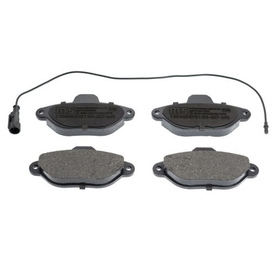 MASTER-SPORT GERMANY 13046039512N-SET-MS SET PADS HAMULCOWYCH,  