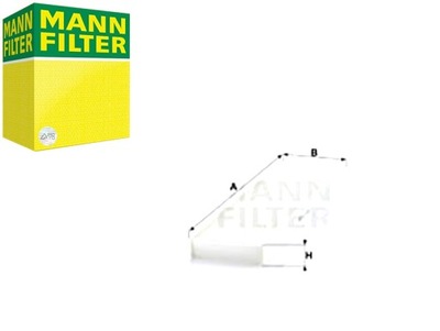 Mann-filter cu 4436 фільтр, вентиляція простір пасажирський фото №1