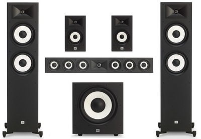 JBL STAGE A190+A120+A135C+SUBWOOFER A120P KINO 5.1