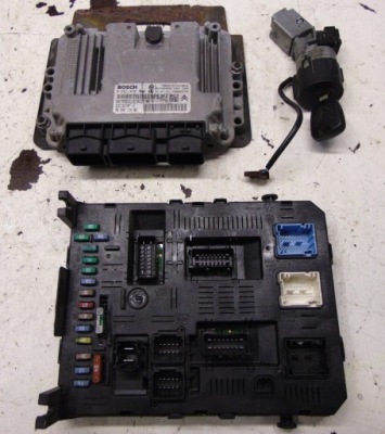 Набор стартовый иммобилайзер citroen c4 picasso i 1.6hdi europa фото №1