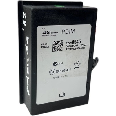 Блок керування модуль pdim chevrolet orlando фото №1