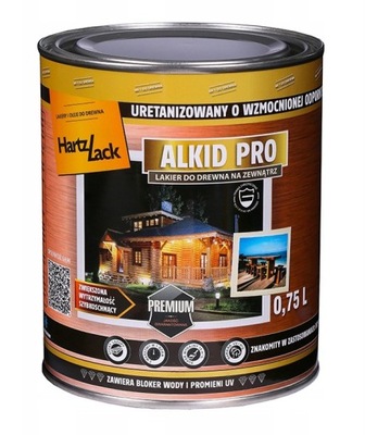 HartzLack Alkid PRO Lakier alkidowy 0,75l MAT