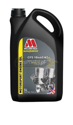 Millers Motosport CFS 10W60 NT+ 5L Made in England