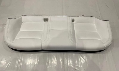 TESLA MODELO S SOFÁ PARTE TRASERA ASIENTOS BLANCA CUERO  