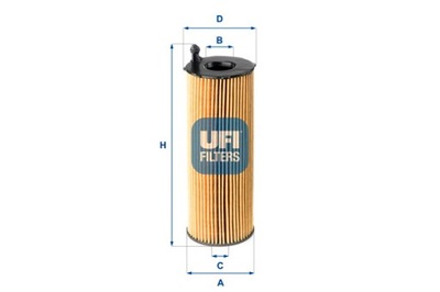 UFI FILTRO ACEITES RANGE ROVER SPORT 02> UFI  