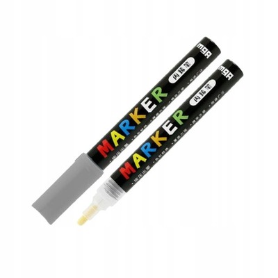 MARKER AKRYLOWY M&G 1-2mm SZARY