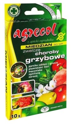 AGRECOL_miedzian 50WP_zaraza_10 g_choroby grzybobójczy