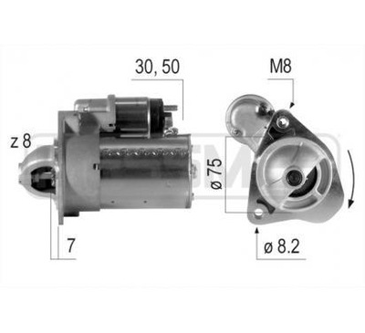 Стартер era 220386a фото №1