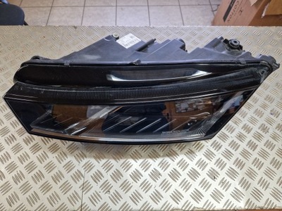 Лампа левая передняя full led crystal skoda octavia iv 2019r- фото №1