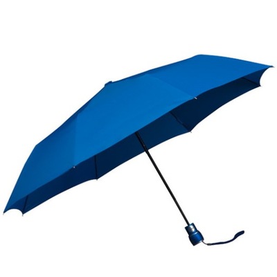 Automatyczna składana parasolka niebieska