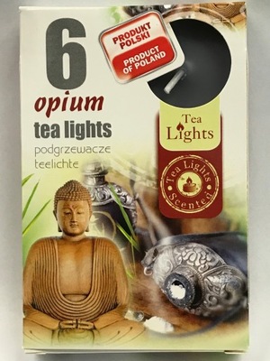 podgrzewacze tea lights Opium 1kpl-6szt