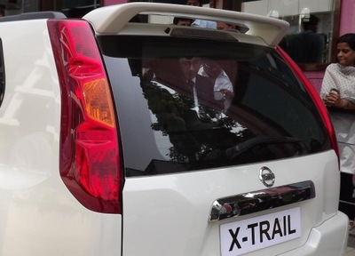 NISSAN X-TRAIL T31 SPOILER BRIDA SPOILER EJEMPLO  