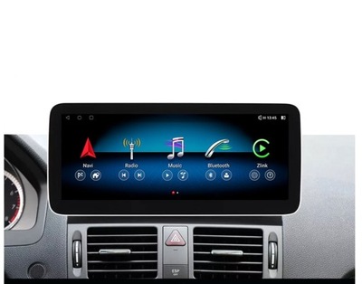 MERCEDES C W204 РАДИО FM RDS DAB+ OPCJA USB GPS NAWI WIFI 4G MP3 ANDROID