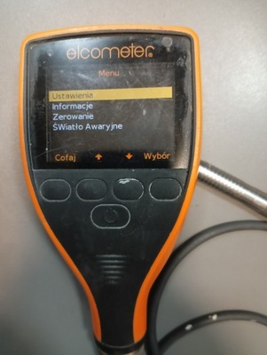 MIERNIK GRUBOŚCI POWŁOKI ELCOMETER 456 B BASIC FNF Z SONDĄ