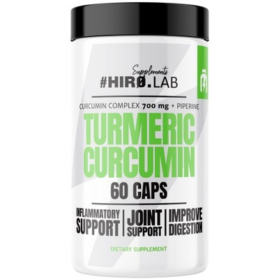 Hiro.Lab Turmeric Curcumin 60caps 700mg KURKUMA