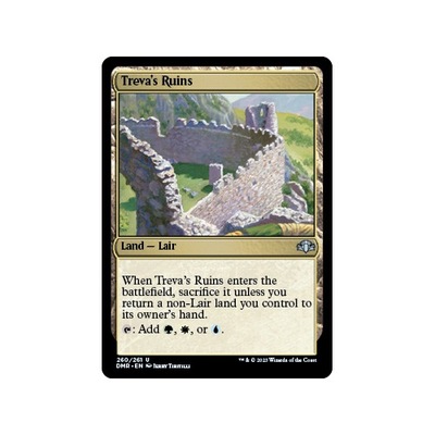 MTG Treva's Ruins FOIL (U)