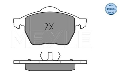 КОЛОДКИ HAM. VW P. SHARAN/ALHAM 0252184819 MEYLE