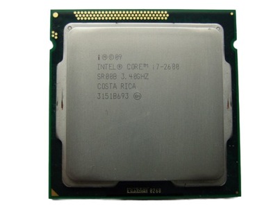 Intel Core i7-2600 (3,4GHz) Turbo 3,8GHz LGA1155