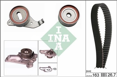 INA 530 0268 30 KOMPLEKTAS SKIRSTYMO SISTEMOS COROLLA VERSO -09 /+SIURBLIŲ 