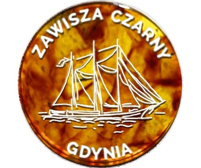 Bursztynowa moneta Zawisza Czarny Gdynia