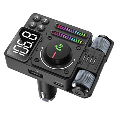 Bluetooth Transmiter FM Ładowanie USB MP3 Audio