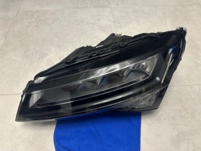 Skoda superb 3 iii lift 2019- лампа передняя левая full led crystal фото №1