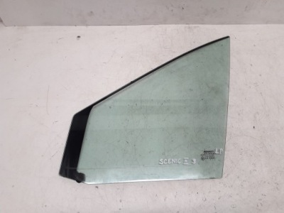 Renault scenic 2 ii 03-09 скло двері трикутник ліва передня перед фото №1
