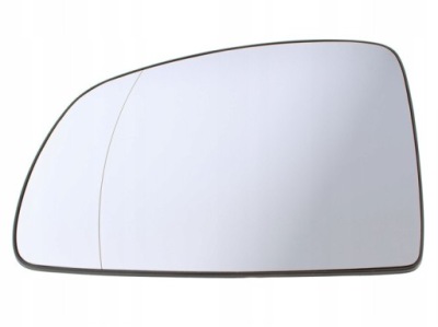 Opel meriva a 03- вкладиш дзеркало з підігрівом лівий фото №1