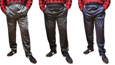 Spodnie dresowe męskie śliskie roz 6XL