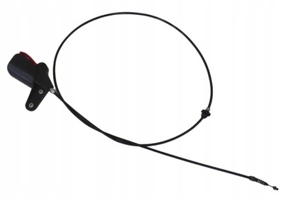 Трос відкривання капот з ручка fiat 500 2007-2024 rok фото №1