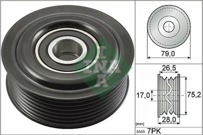 INA 532060910 ROLLO TENSOR  