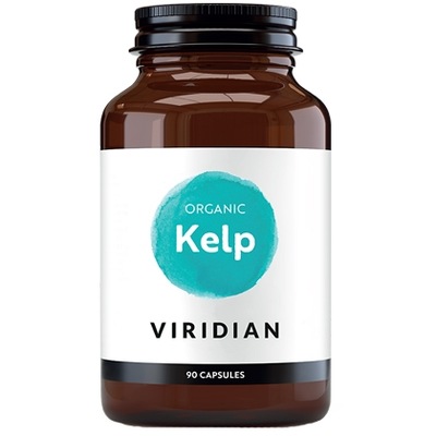 Kelp Jod Ekologiczny 90 kapsułek BIO Viridian