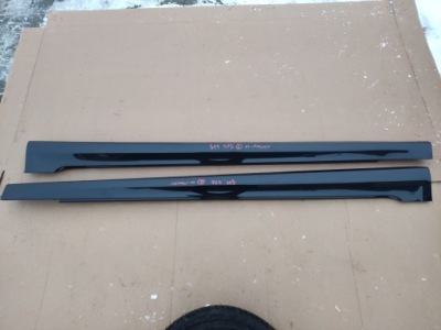 Молдинг порог правая левая m набор bmw 7 g11 цвет 475 фото №1