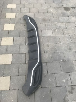 Mercedes a-klasa w177 amg накладка дифузор задня фото №1