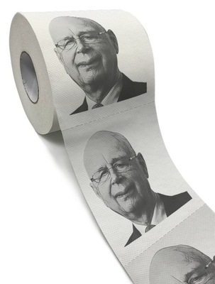 Papier toaletowy z Klausem Schwabem - Nowy ład