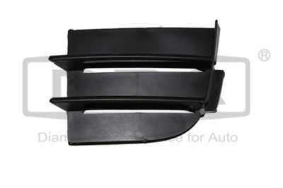 Решётка рамка бампера перед левая 3t0853665 skoda superb ii фото №1