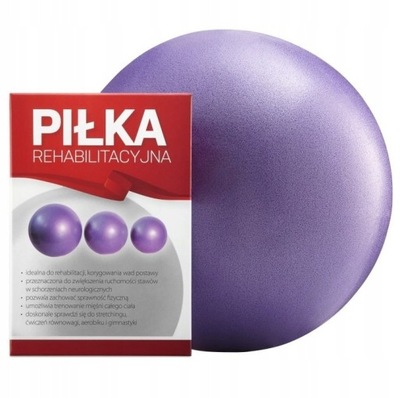 PIŁKA REHABILITACYJNA GIMNASTYCZNA FITNESS 22cm